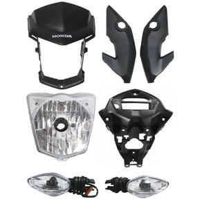 Kit Farol Fan E Titan - Cinza Fosca Fan 150 2014 2015