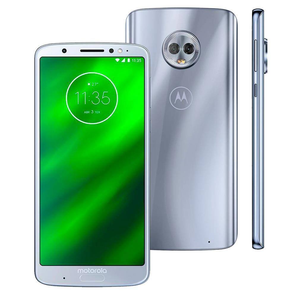 Smartphone motorola moto g6 plus 64gb xt1926 desbloqueado indigo no mercado  livre | Ponto