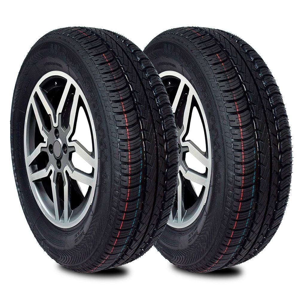 Kit 2 Pneus Am Plus REMOLD 185/70 R14