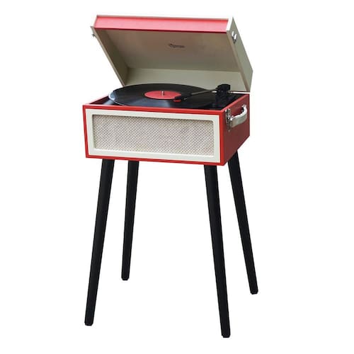 Vitrola Raveo Arena Toca-Discos FM USB Bluetooth 10w Vermelho é ruim? Vitrola Raveo Arena Toca-Discos FM USB Bluetooth 10w Vermelho é boa?