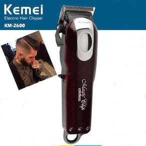 Kemei Maquina De Corte Cordless 2600 Sem Fio Profissional