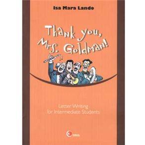 Thank You, Mrs Goldman - Letter Writing for Intermediate Students