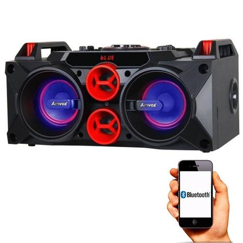 Caixa Amplificada Amvox Led Bluetooth 150w Aca 768 - Bivolt Menor preço em Caixa Amplificada Amvox Led Bluetooth 150w Aca 768 - Bivolt