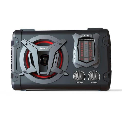 Caixa Som Amplificada Bluetooth 45w Usb Fm Bateria Clock Amvox - Bivolt Menor preço em Caixa Som Amplificada Bluetooth 45w Usb Fm Bateria Clock Amvox - Bivolt