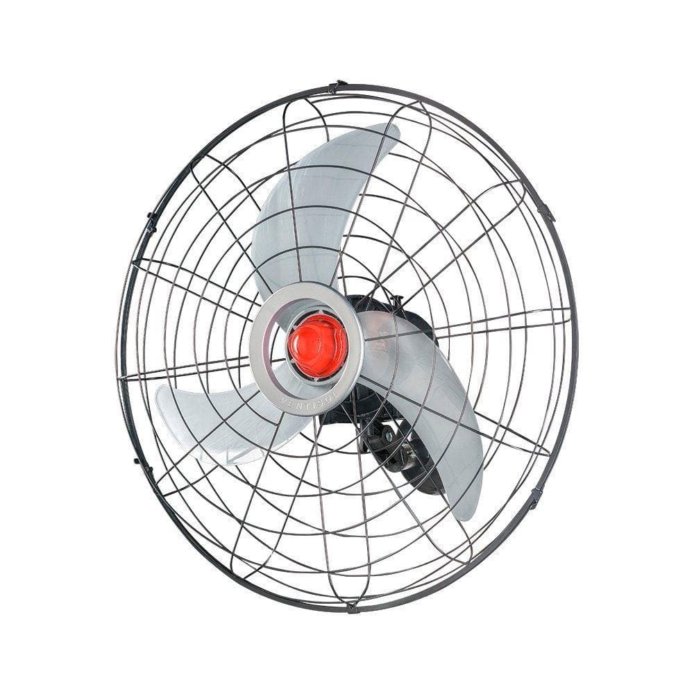 Vent.Parede Power70 Ventisol Biv. 70cm Grade Metal Preto