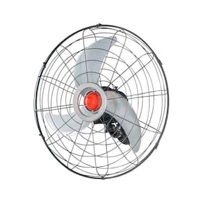 Vent.Parede Power70 Ventisol Biv. 70cm Grade Metal Preto
