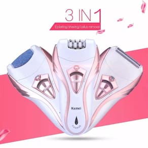Depilador Feminino - Recarregável Virilha Axilas Lixador Pé Remove Pele Morta