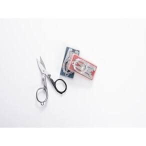 Tesoura Metal Dobrável com 20 Cromada SMall Scissors