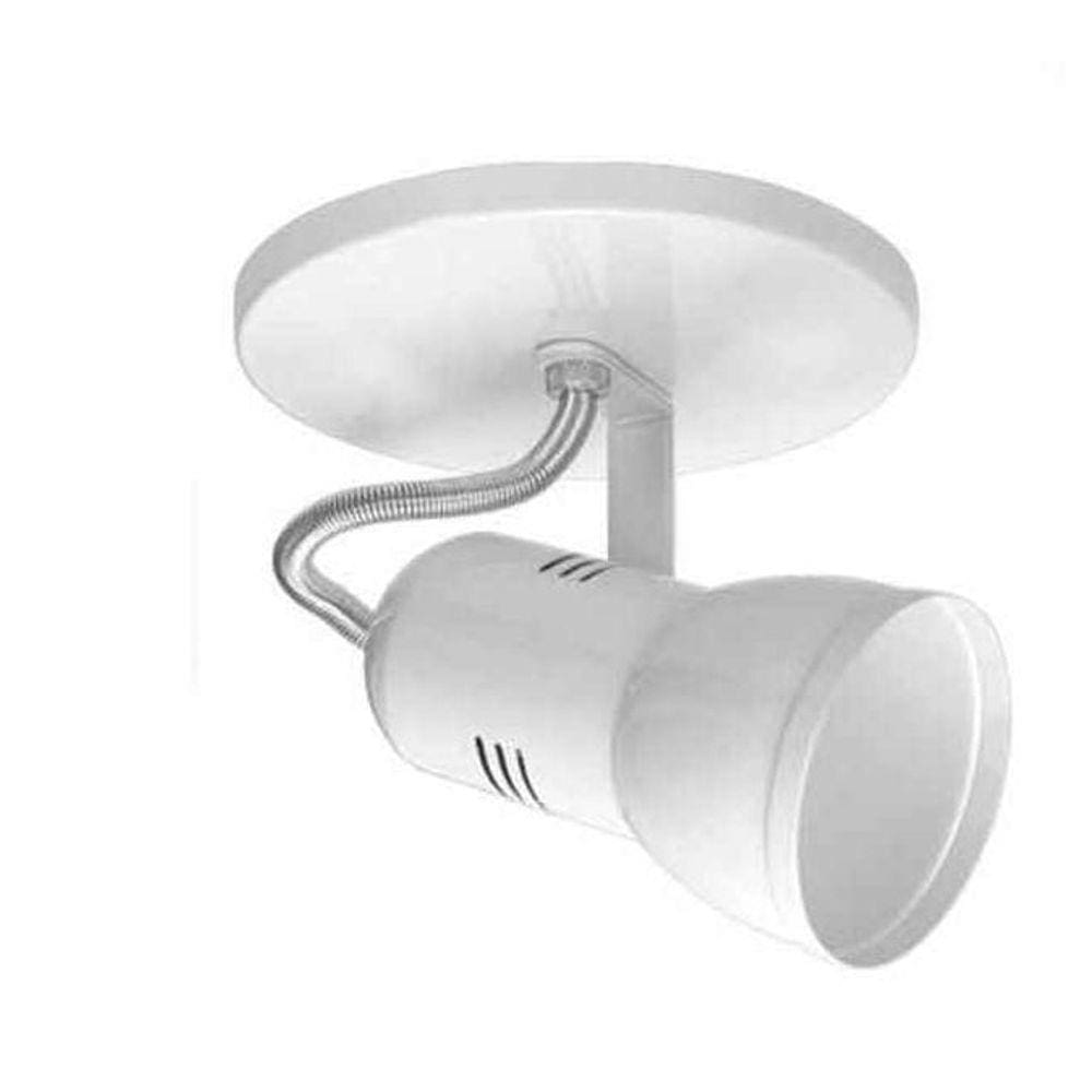 Spots led teto parede 1 lampada Branco HPL