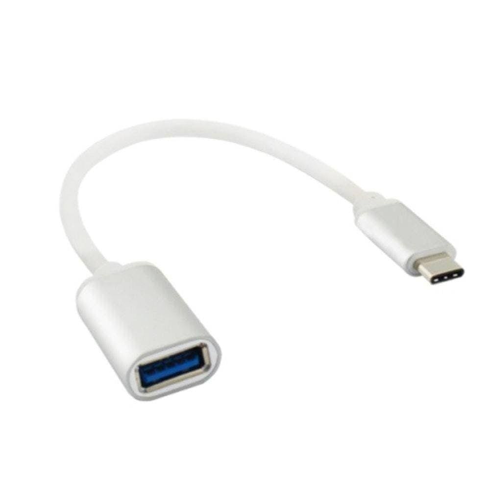 Cabo adaptador otg para pendrive usb 3.0 tipo c