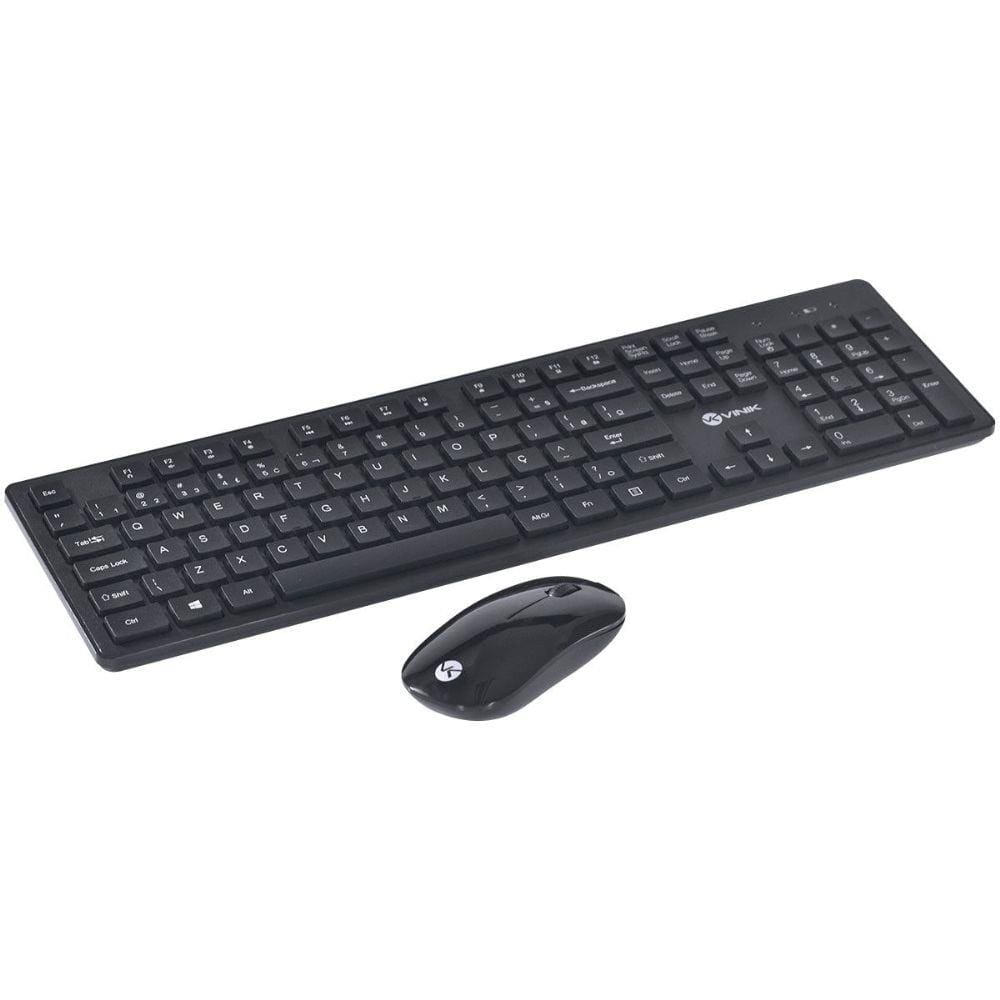Mouse e Teclado Sem Fio