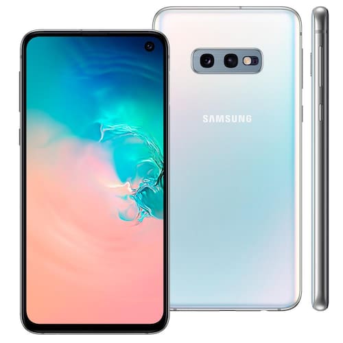imagem-Smartphone Samsung Galaxy S10e Branco 128GB, 6GB RAM, Tela Infinita 5.8", Câmera Traseira Dupla, Dual Chip, PowerShare, Leitor Digital, Android 9.0