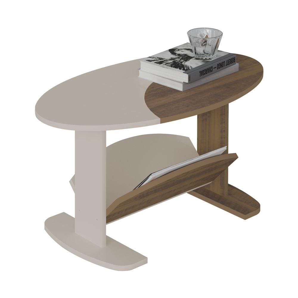 Mesa de Centro Oval Isis Pinho e