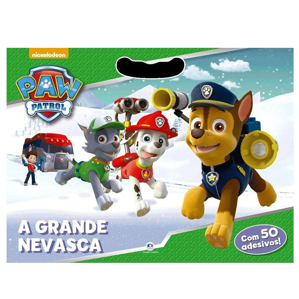 Livro Infantil - Patrulha Canina - A Grande Nevasca - Ciranda Cultural