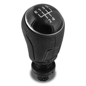 Bola de Câmbio Manopla Gol Voyage G6 2014 a 2016 Gol Voyage G7 2017 e 2018 Preto com Aro Prata