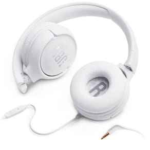 Fone de Ouvido com Microfone JBL Tune 500 Branco
