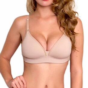 Sutiã Amamentação Bojo Flexível Lingerie para Mamães Morisco 4811
