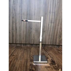 Porta Toalha De Apoio Luxo Lavabo Quadrado Inox