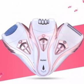 Depilador Elétrico Feminino Lixa Pé Recarregável