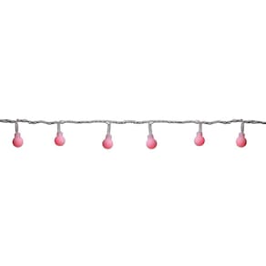 Pisca Pisca Bolas Led Natal 8 Funções 100L 6M 110V Vermelha