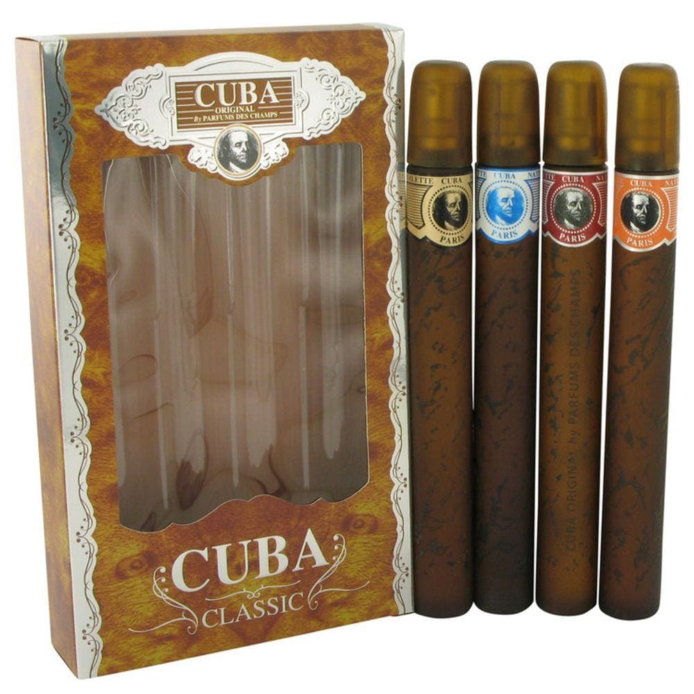 Perf.Col. Masc.Cuba Gold Fragluxe Cx.Pres.35ML Cuba Red,Cuba Blue,Cuba Gold,Cuba Orange