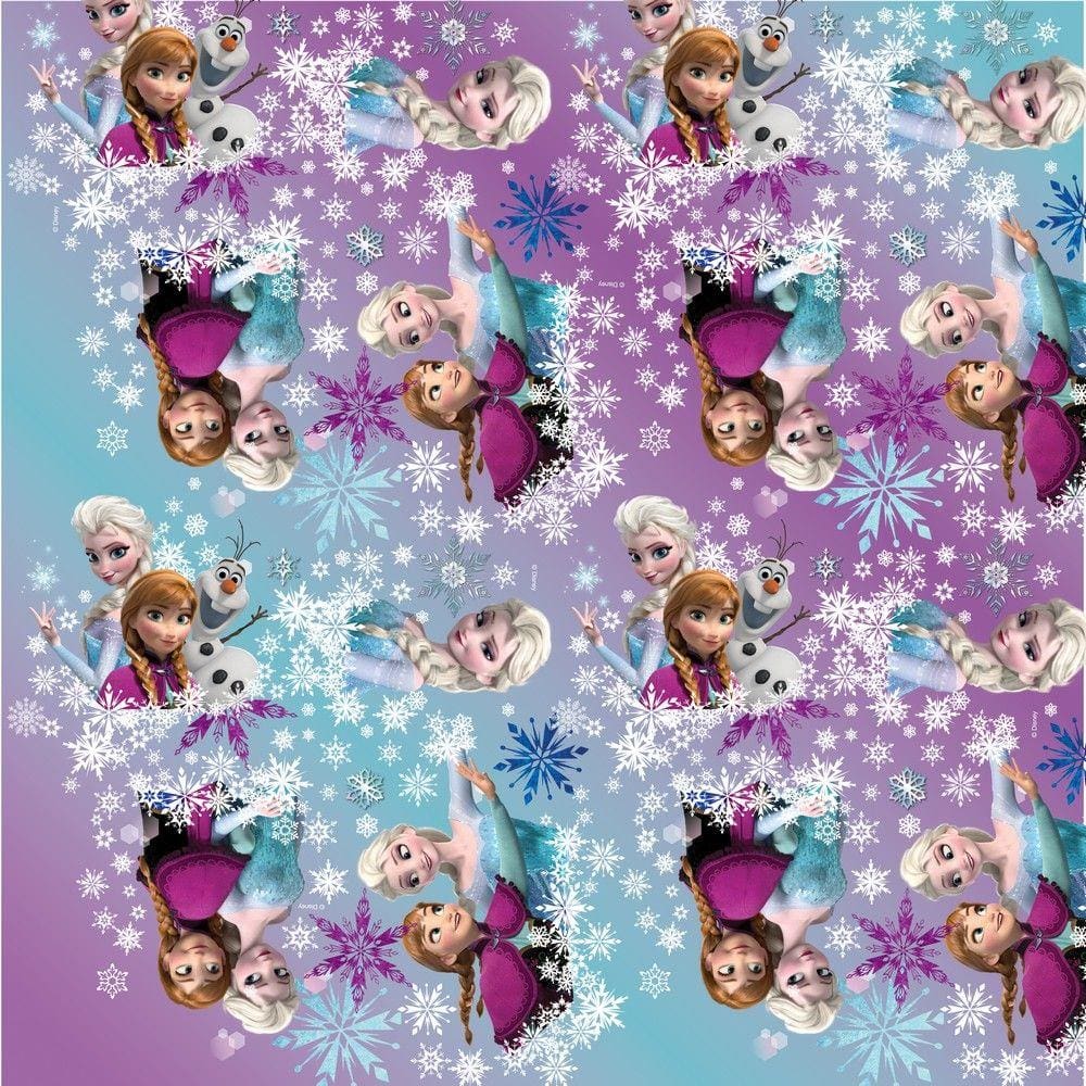 Saco P/Presente Frozen Disney 30X44 Cm C/40 Un.