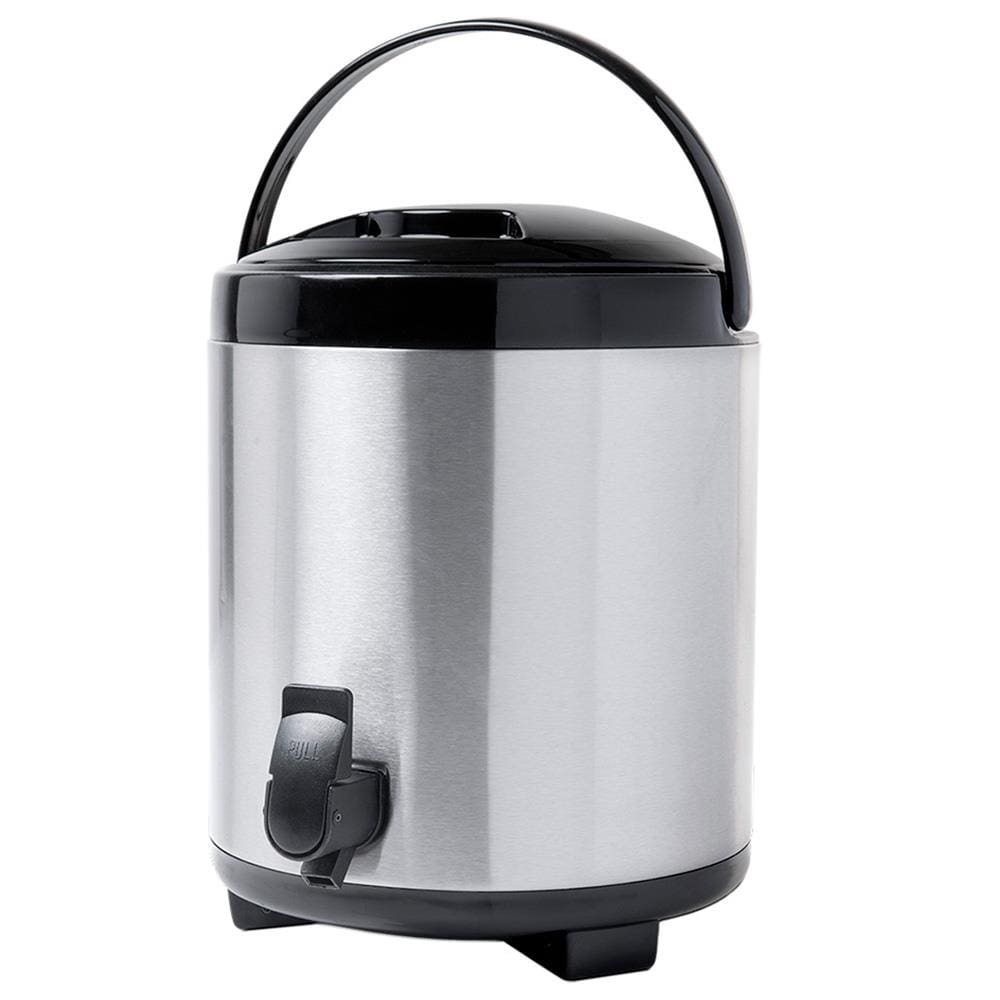 Garrafa Térmica com Torneira Brinox 1387/101 Inox/Preta – 7,2 L
