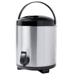 Garrafa Térmica com Torneira Brinox 1387/101 Inox/Preta – 7,2 L