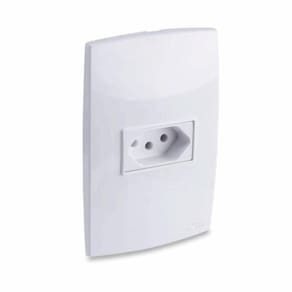 Tomada Simples 2P+T 10A 250 Force Line