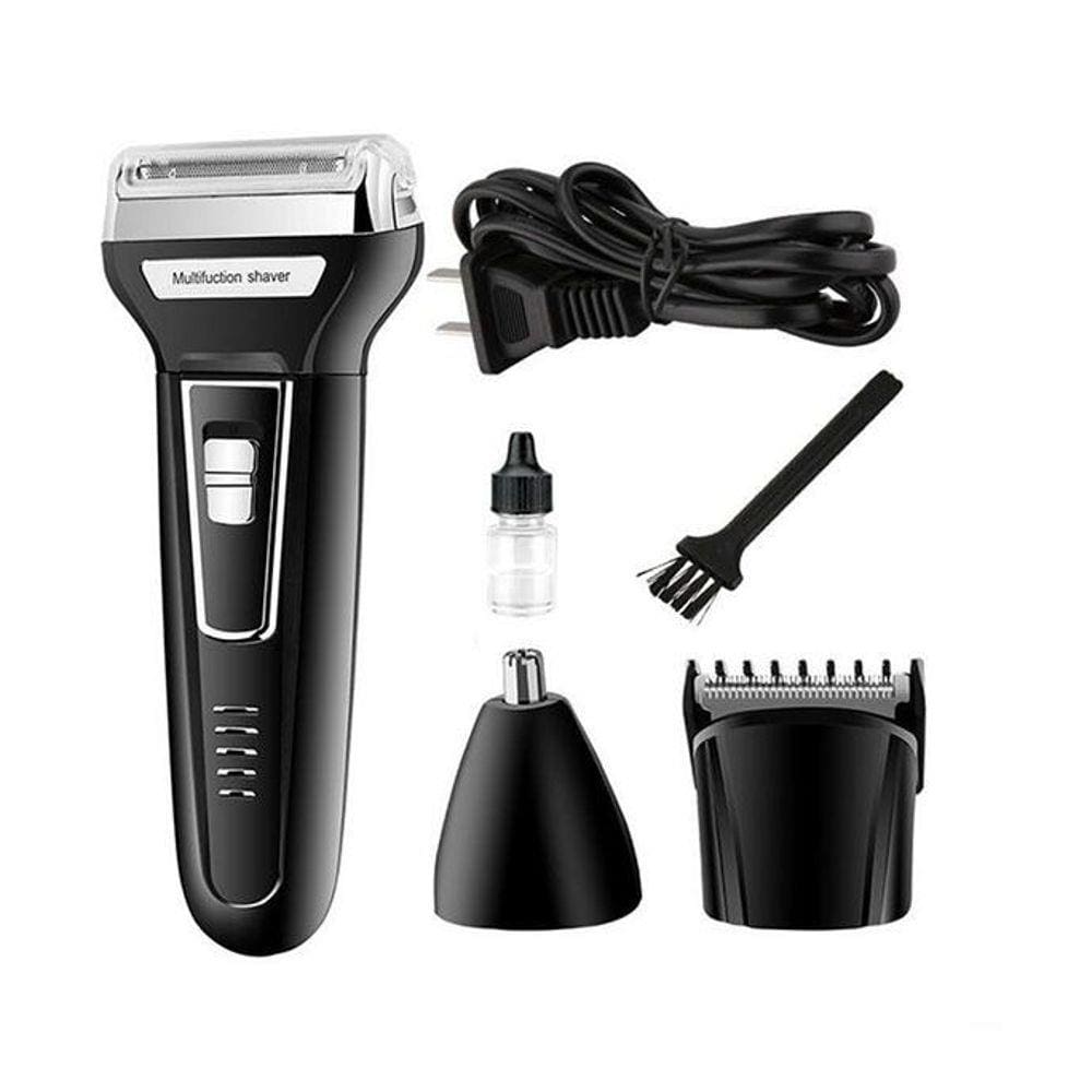 Kemei Barbeador Elétrico Aparador de Pelos 3 em 1 mod. km 6558 bivolt