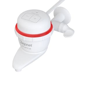 Torneira Pratica Touch Eletrônica Branca de Parede Zagonel 127V