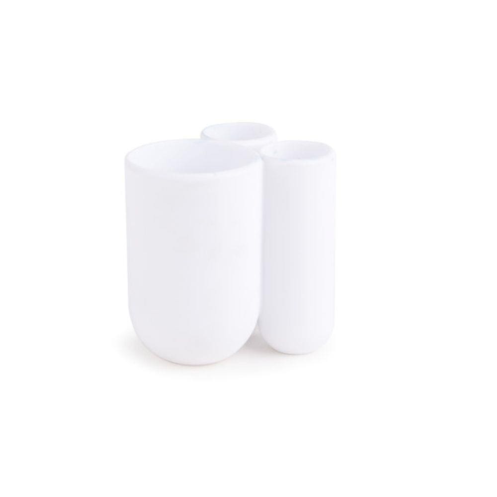 Porta Escova de Dente Touch Branco 