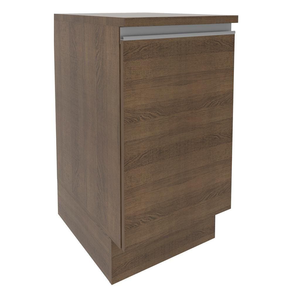 Balcão Madesa Glamy 40 cm 1 Porta - Rustic