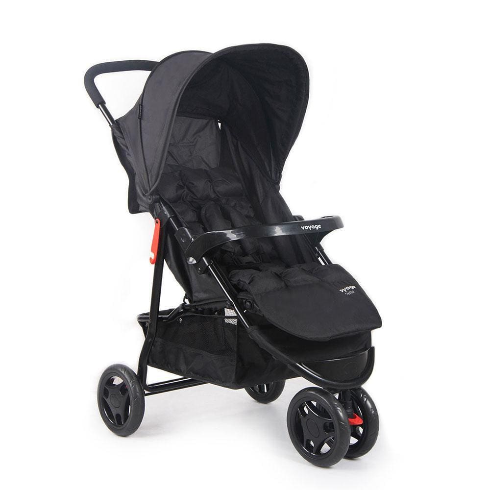 Carrinho de Bebê Voyage Delta Preto 