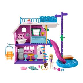 Boneca Polly Pocket Kit com 3 Bonecas Club House - GMF82 - Mattel