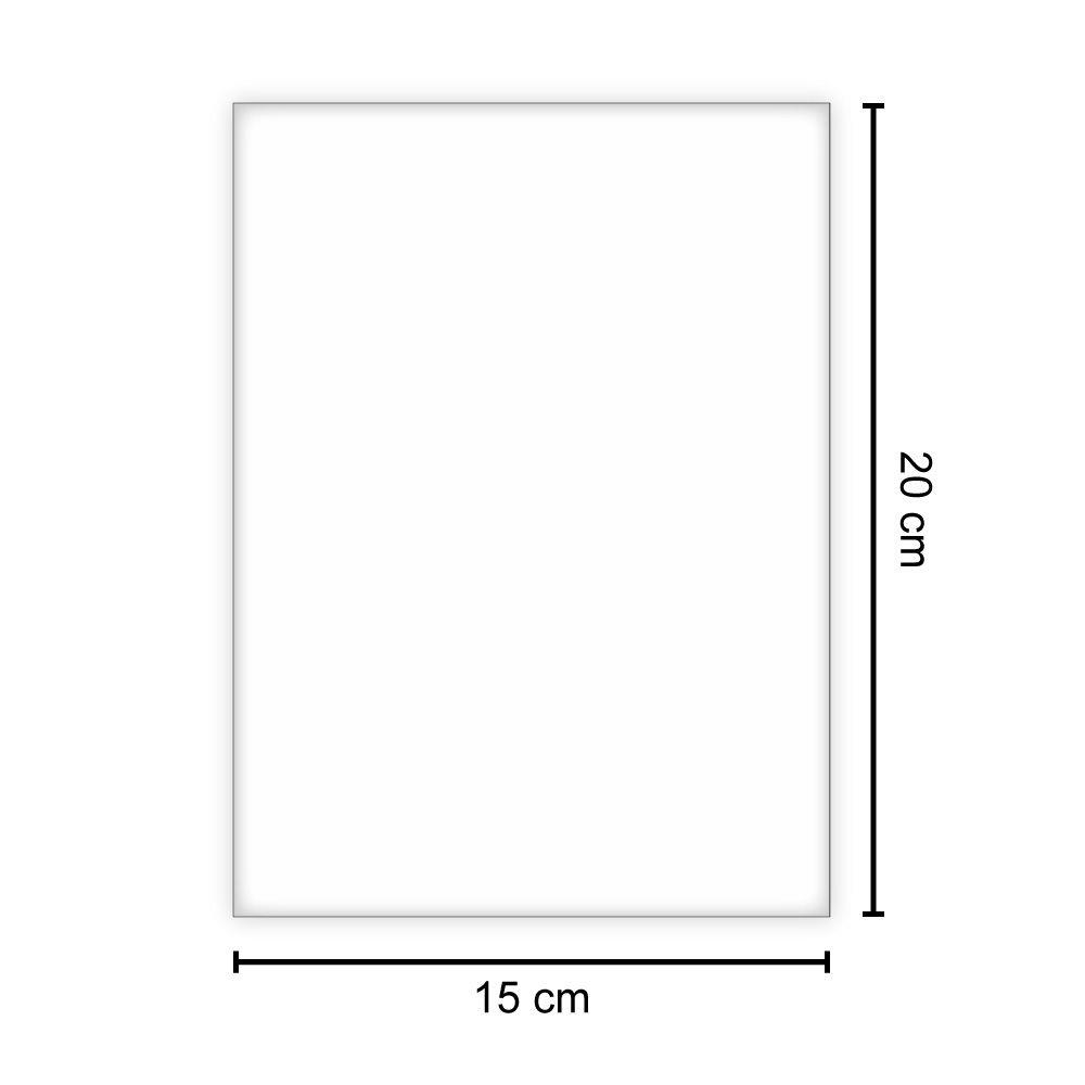 Saco de Plástico 15 x 20cm com 0,20 micras de espessura com 1kg