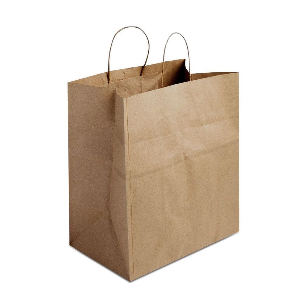 Sacola de Papel Kraft 31x39cm tamanho G 10un