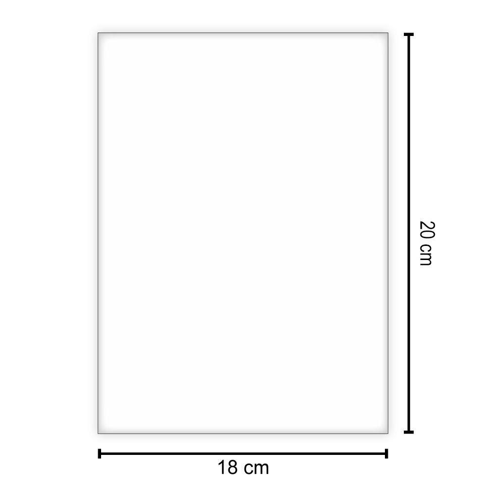 Saco de Plástico 18 x 30cm com 0,20 micras de espessura 1 Kg