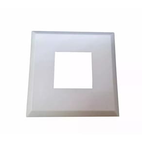 Canopla Nylon Corrimão Quadrada 5 Peças 40X40Mm