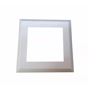 Canopla Nylon Corrimão Quadrada 25 Peças 50X50Mm