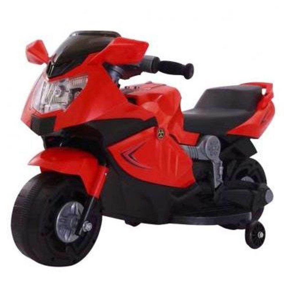Mini Moto Elétrica Vermelho 6v