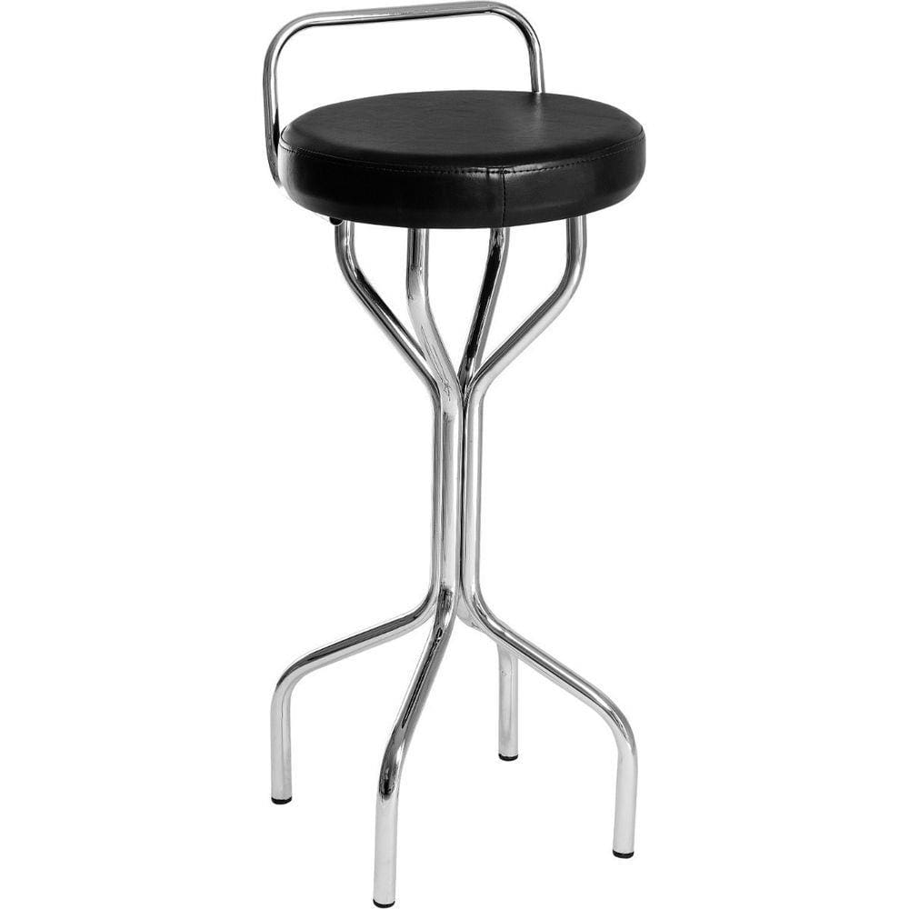 Banqueta Cromada Para Cozinha, Sala, Balcão