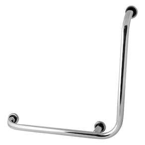 Barra De Apoio Para Box De Banheiro Modelo L 60x60cm Esquerda