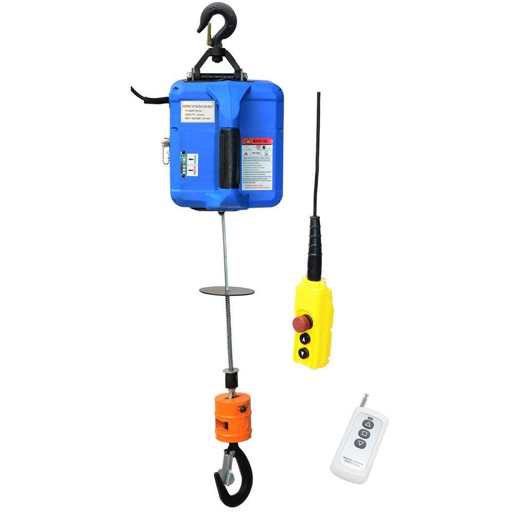 Guicho elétrico portátil 300kg x 11,8m com controle remoto GEP300
