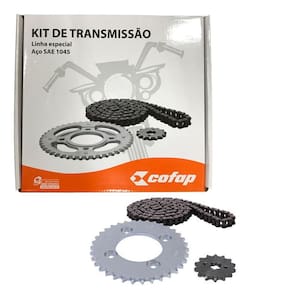 Kit Transmissão Completo Honda Pop 100 2007-2014