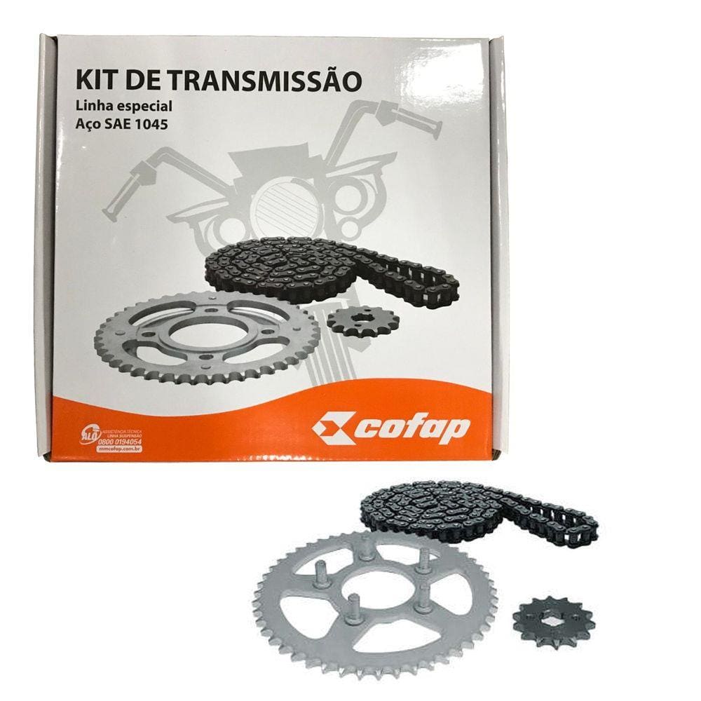 Kit Transmissão Completo Honda Xlr 125 1997-2002