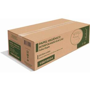 Papel Higiênico Indaial Intercalado FD com 8.000 Unidades