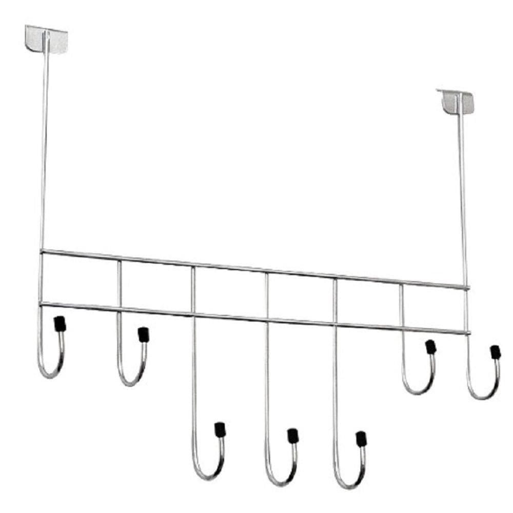 Cabide Porta 7 Ganchos Cromado 35 Cm - 18454