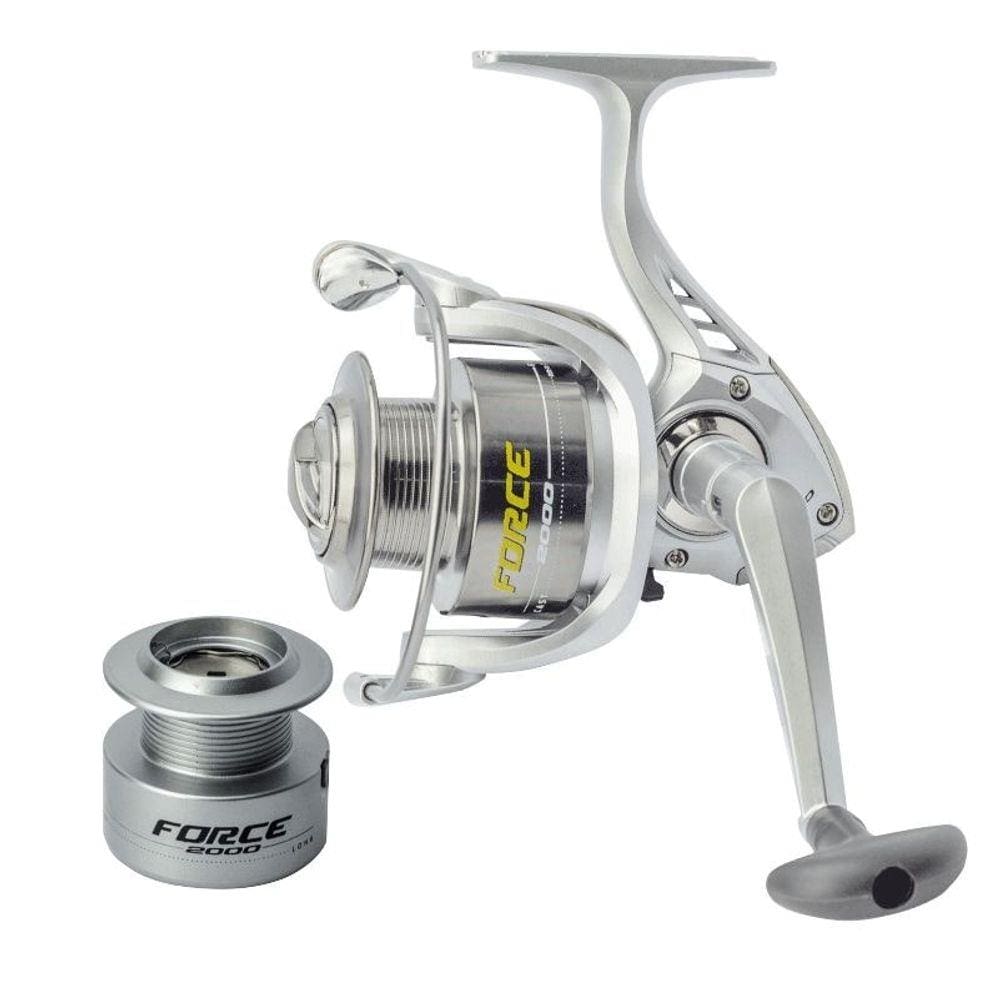 Molinete Pesca New Force 3000 FD 6 Rolamentos Carretel Extra