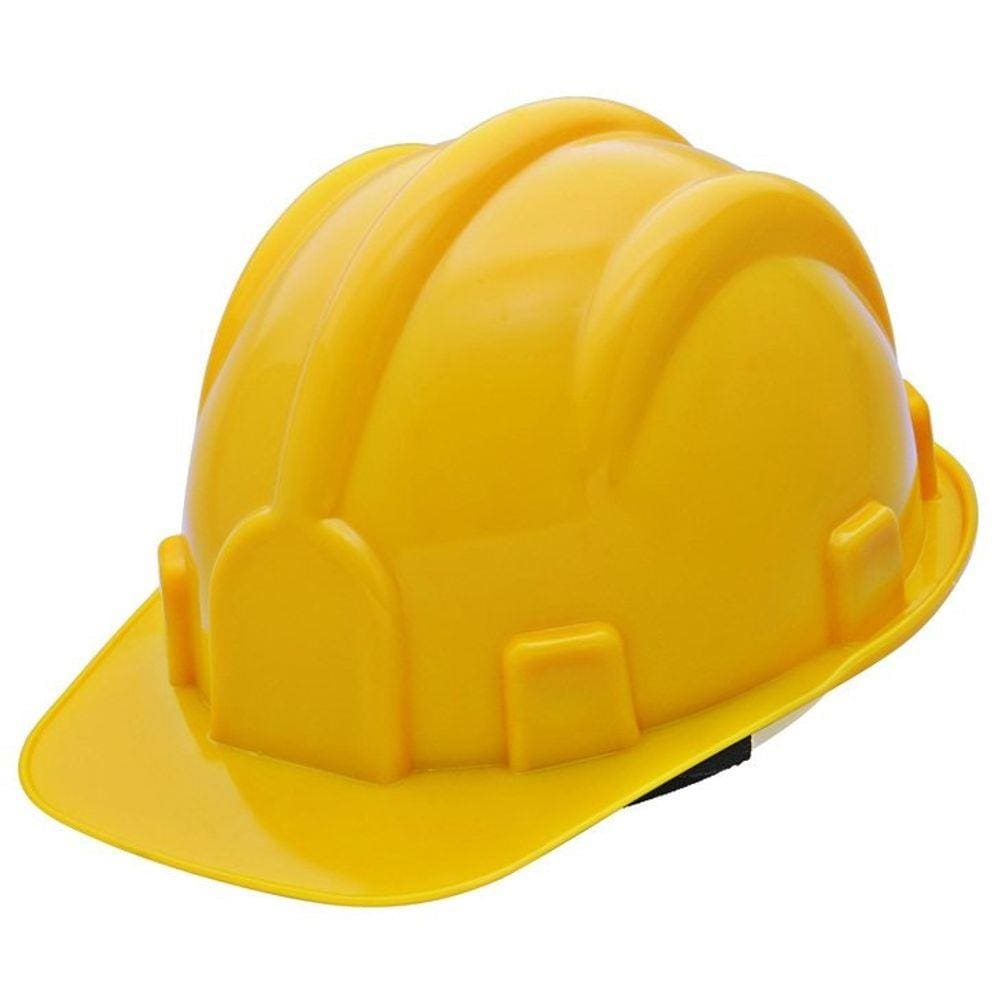 Capacete de Proteção Modelo PLT Amarelo